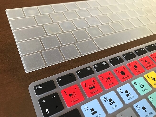 FinalCutProX, 2 klavye koruyucu klavye tek fiyata - Görsel 6