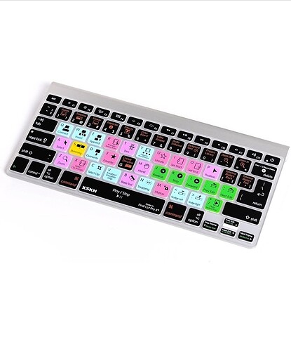 FinalCutProX, 2 klavye koruyucu klavye tek fiyata - Görsel 17