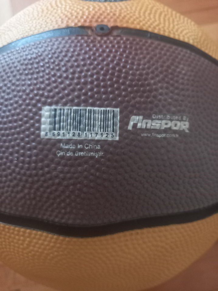 BASKETBOL TOPU..Galatasaray Baskılı  Kahverengi Basketbol Topu - Görsel 2