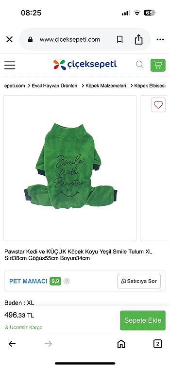 Kedi tulum