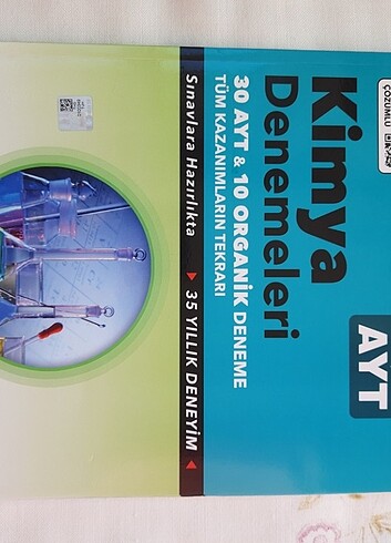 Aydın Yayınları ayt kimya deneme