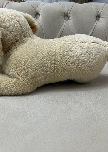 Bej Yumuşak Peluş Köpek Oyuncak - Görsel 2