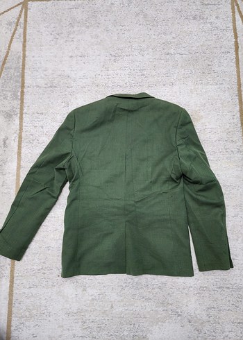 Yeşil Erkek Ceket, Düğmeli, Regular Fit - Görsel 2