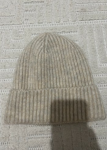 Bej Kadın Örgü Bere INFINITO - Görsel 2