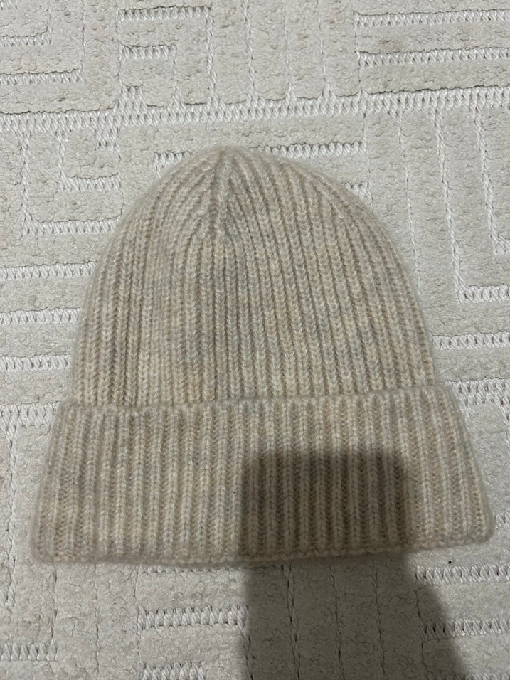 Bej Kadın Örgü Bere INFINITO - Görsel 2