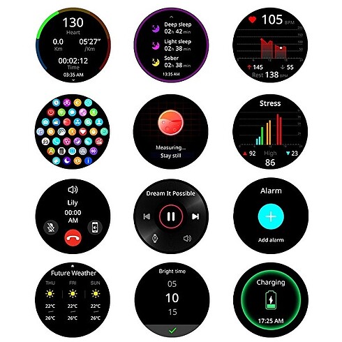 Beden Renk Akıllı saat FITWATCH 3