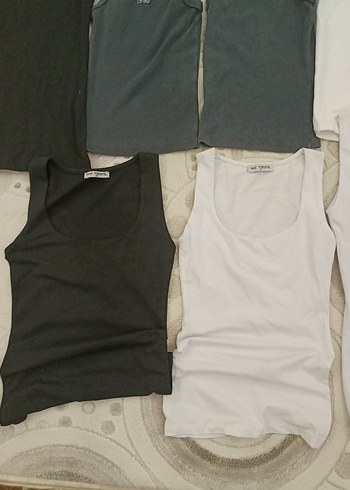 Gri Çocuk Atlet - Düz Desen - Görsel 5