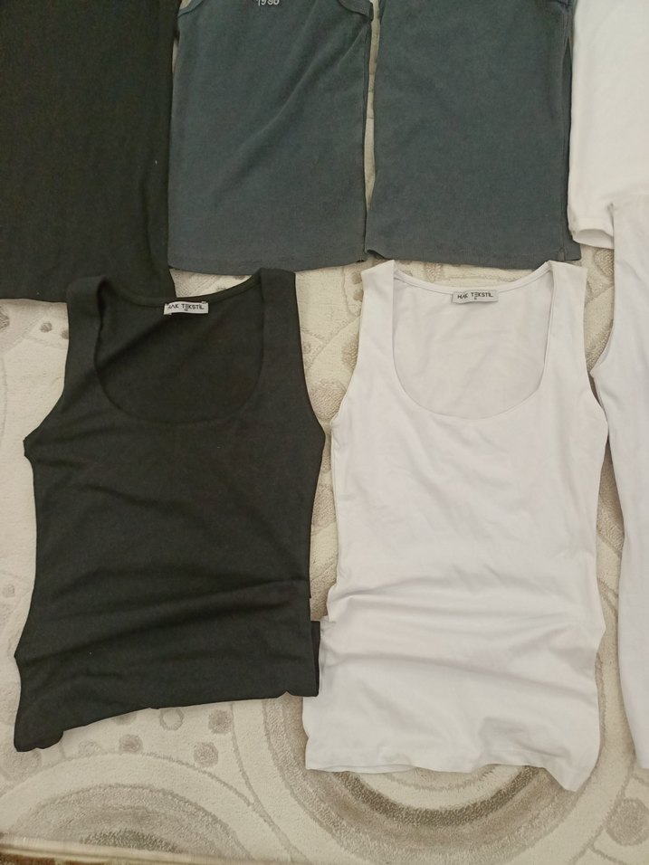 Gri Çocuk Atlet - Düz Desen - Görsel 5