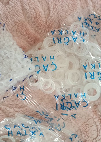 Beyaz Tırnak Dekorasyonu Halkaları - Görsel 11