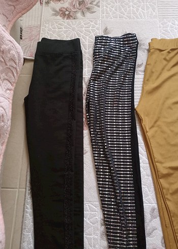 toplu fiyat Kızlar için Elastik Dar Kesim Tayt Seti - Görsel 6