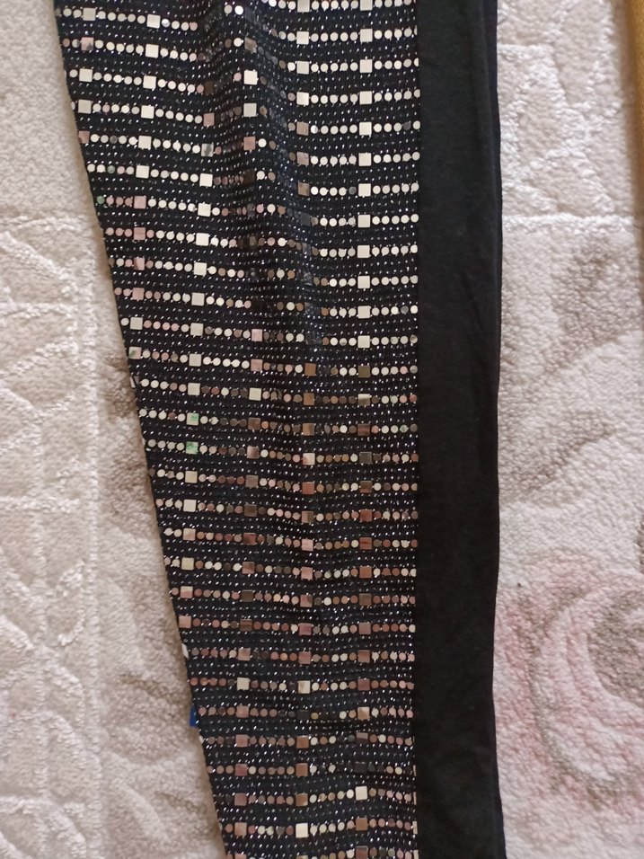 toplu fiyat Kızlar için Elastik Dar Kesim Tayt Seti - Görsel 4