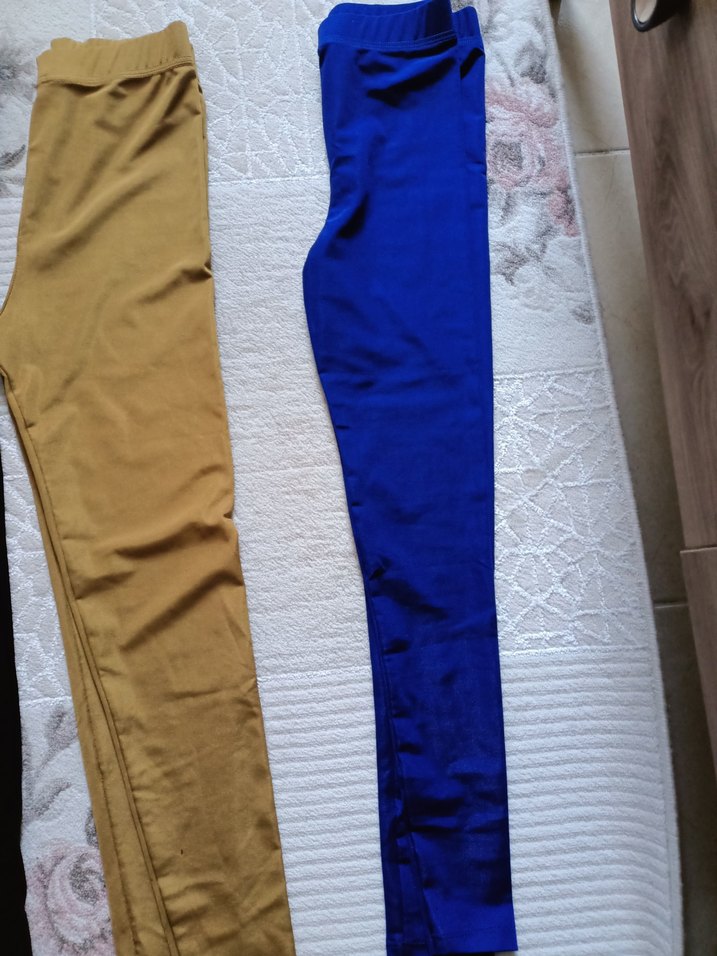 toplu fiyat Kızlar için Elastik Dar Kesim Tayt Seti - Görsel 2