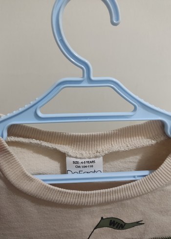 Defacto Erkek Çocuk Gri Baskılı Triko Sweatshirt