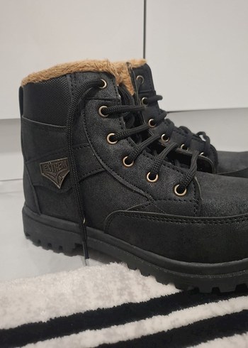 Siyah Kürklü Erkek Kauçuk Bot - Görsel 4