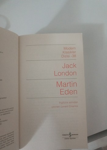 Beden Martin Eden - Jack London