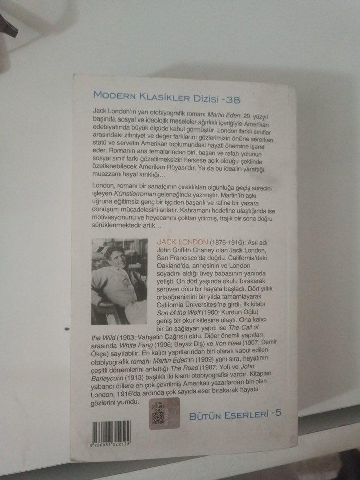 Martın Eden - Jack London - Görsel 2