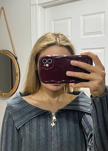 Gri Kadın Fermuarlı Ceket - Görsel 2