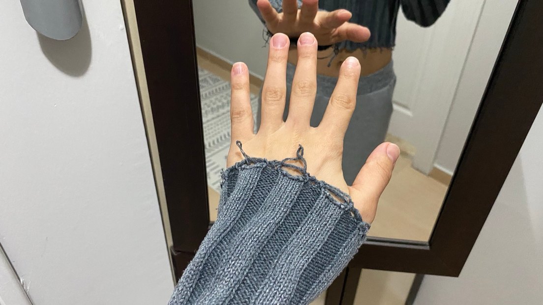 Gri Kadın Fermuarlı Ceket - Görsel 4