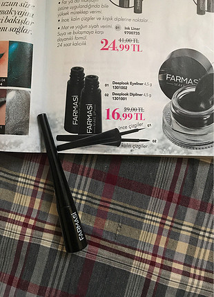 Farmasi 01 numara eyeliner