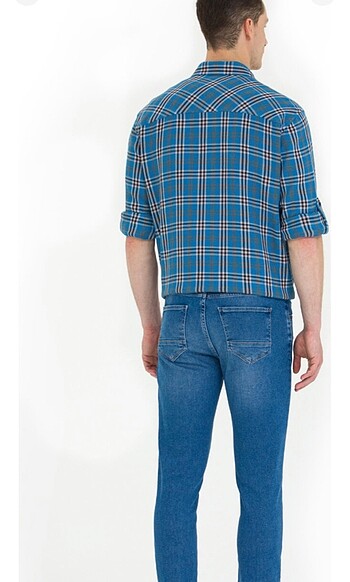 36 Beden mavi Renk U.S. Polo Assn. Erkek Koyu Mavi Jean 50274700-DN0023