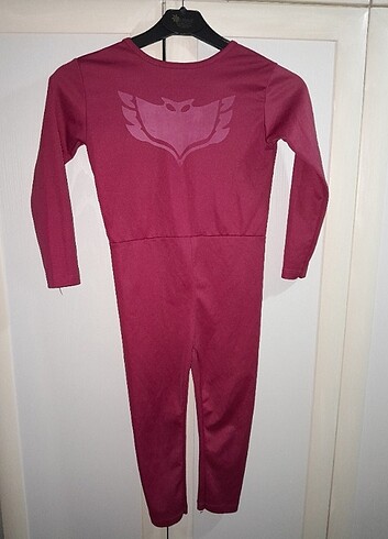 Pijama maskeliler baykuş kız