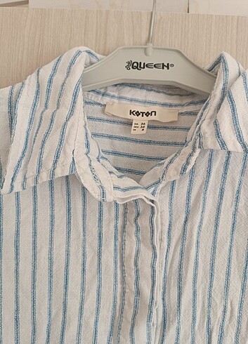 Koton crop gömlek  - Görsel 2