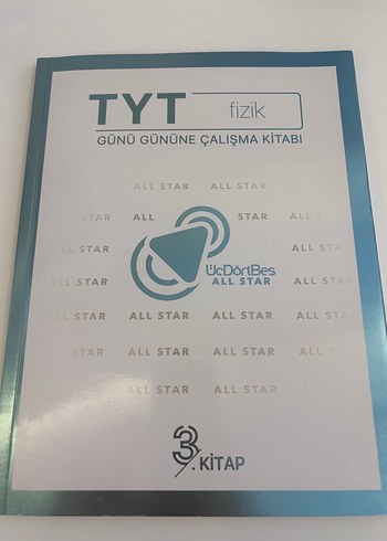 TYT Fizik Günü Gününe Çalışma Kitabı 1.