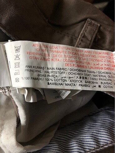 32 Beden camel Renk Erkek pantolon