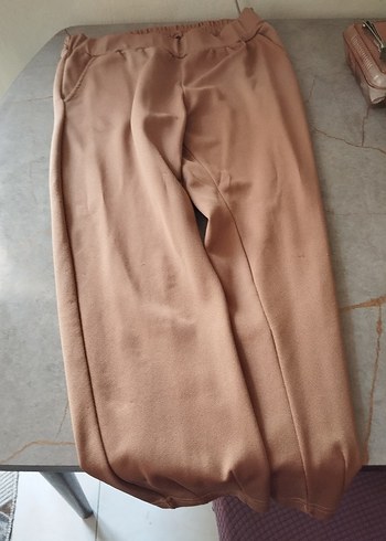 Bej Salaş Keten Kadın Tunik takımı s.m uyumlu - Görsel 8