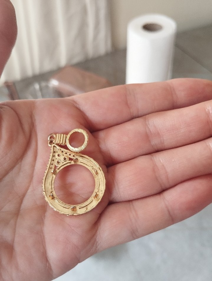 Altın Renkli Bohem Zincir Detaylı Kadın Kolye Ucu - Görsel 4