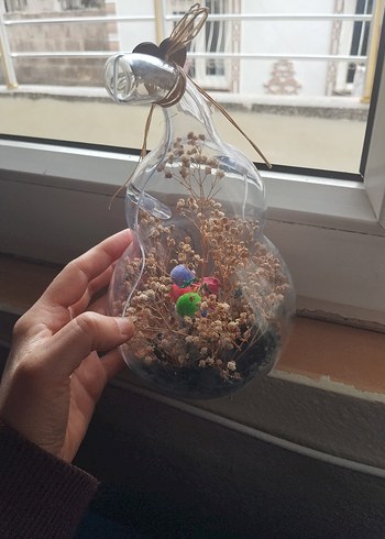 Renkli Mini Teraryum Süsleme - Görsel 2