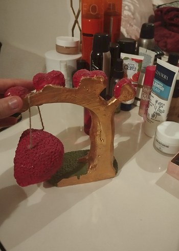 Renkli Pembe Biblo ve Salıncak Figürü - Görsel 4