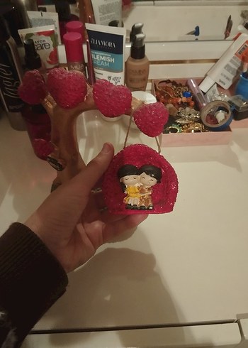 Renkli Pembe Biblo ve Salıncak Figürü - Görsel 3