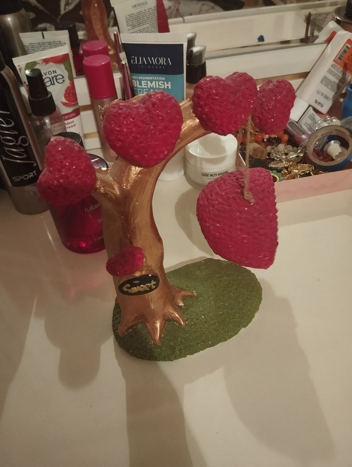 Renkli Pembe Biblo ve Salıncak Figürü - Görsel 2