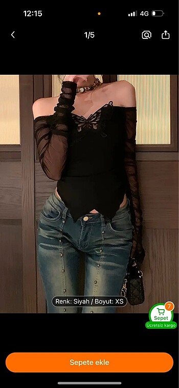 s Beden Kelebek detaylı bluz vintage gotik
