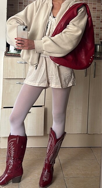 Sheinside Vintage deri çanta