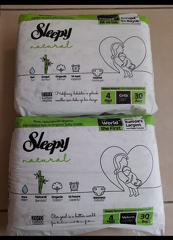Bebek bezi 4 numara 2 paket