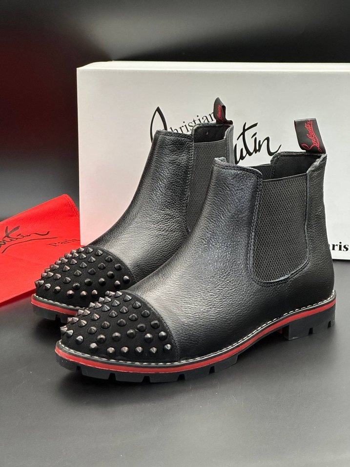 Tokalı Siyah Erkek Bot - Görsel 3