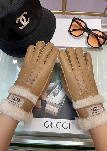 Siyah Deri Biker Kadın Eldivenleri - Görsel 9