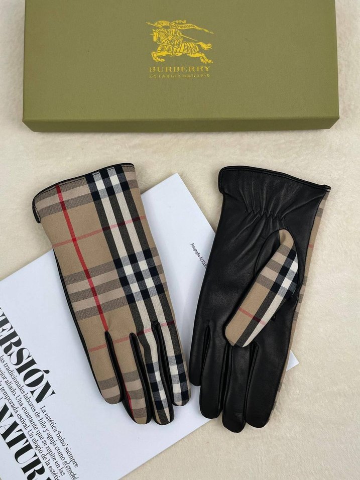 Kadın Siyah Deri Tokalı Eldiven - Görsel 2