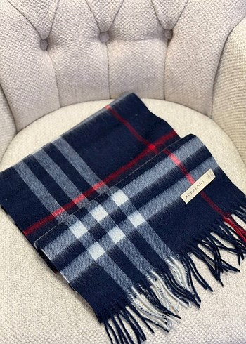 Burberry Erkek Kahverengi Gri Ekose Atkı - Görsel 12