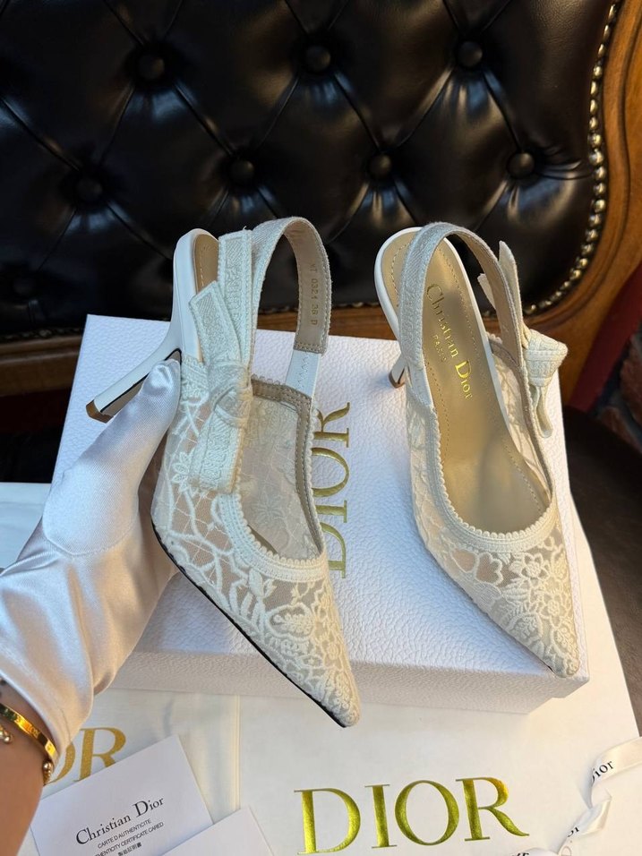 Siyah Dantelli Stiletto Topuklu Kadın Ayakkabı - Görsel 4