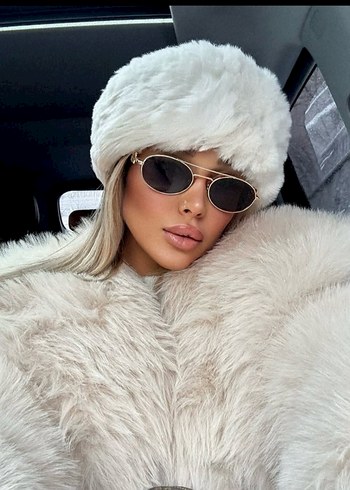 Parlak Siyah Klasik Kadın Güneş Gözlüğü - Görsel 6