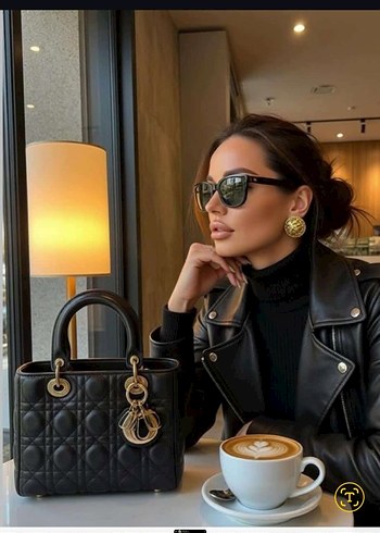 Parlak Siyah Klasik Kadın Güneş Gözlüğü - Görsel 19