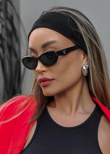 Ray-Ban Kadın Mavi Camlı Siyah Gözlük - Görsel 14