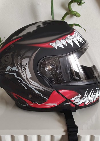 Çene açılır Motosiklet Kaskı - Görsel 10