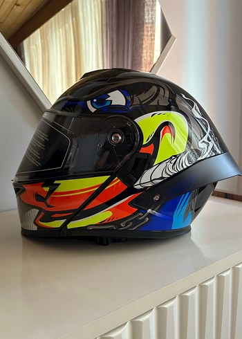 Çene açılır Motosiklet Kaskı - Görsel 2