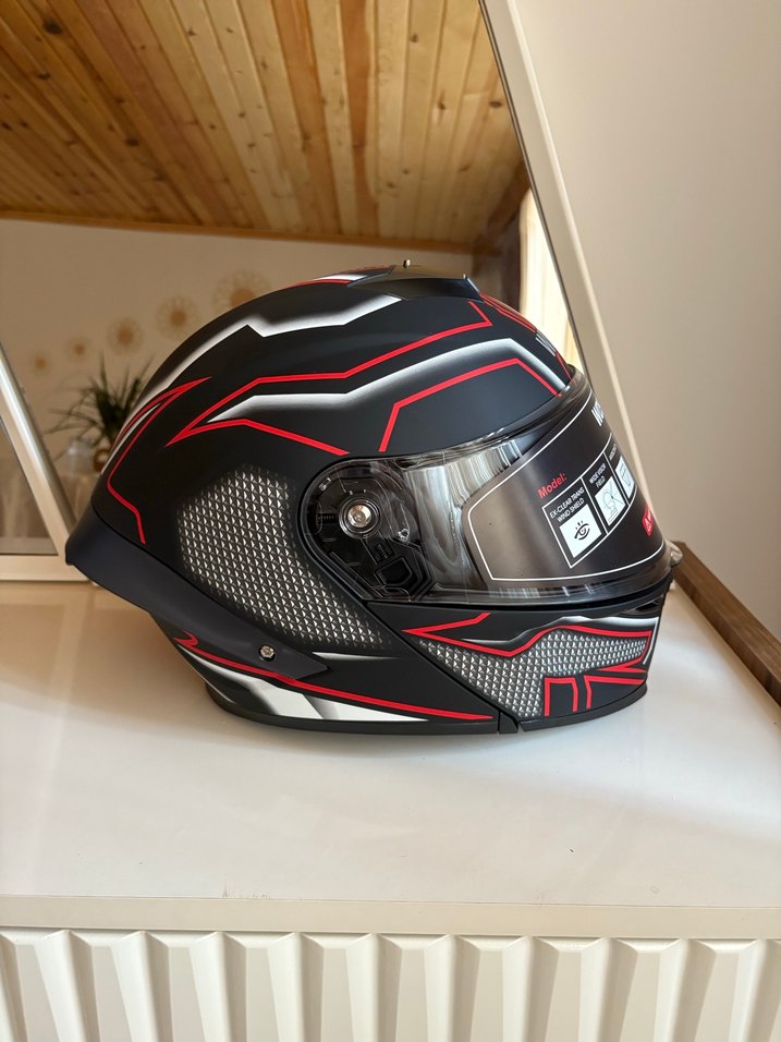 Çene açılır Motosiklet Kaskı - Görsel 5