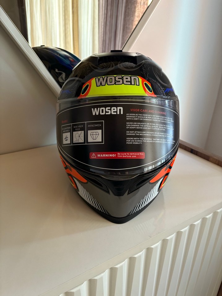 Çene açılır Motosiklet Kaskı - Görsel 4