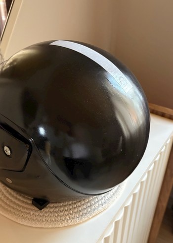 Siyah Motosiklet Kaskı - Görsel 2